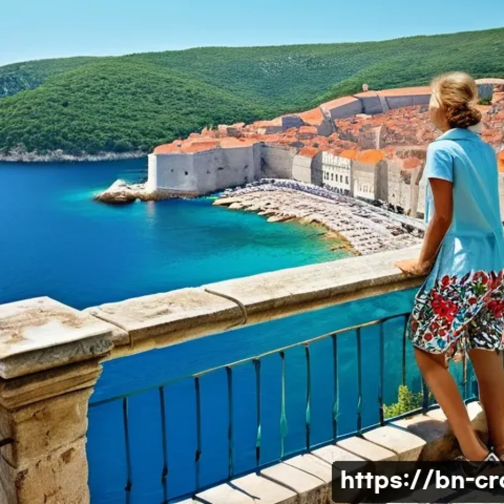 크로아티아 여행 시 코로나 관련 규정 - **Prompt 1: Croatian Coastal Charm**
    "A picturesque, sun-drenched view of a historic Croatian co...